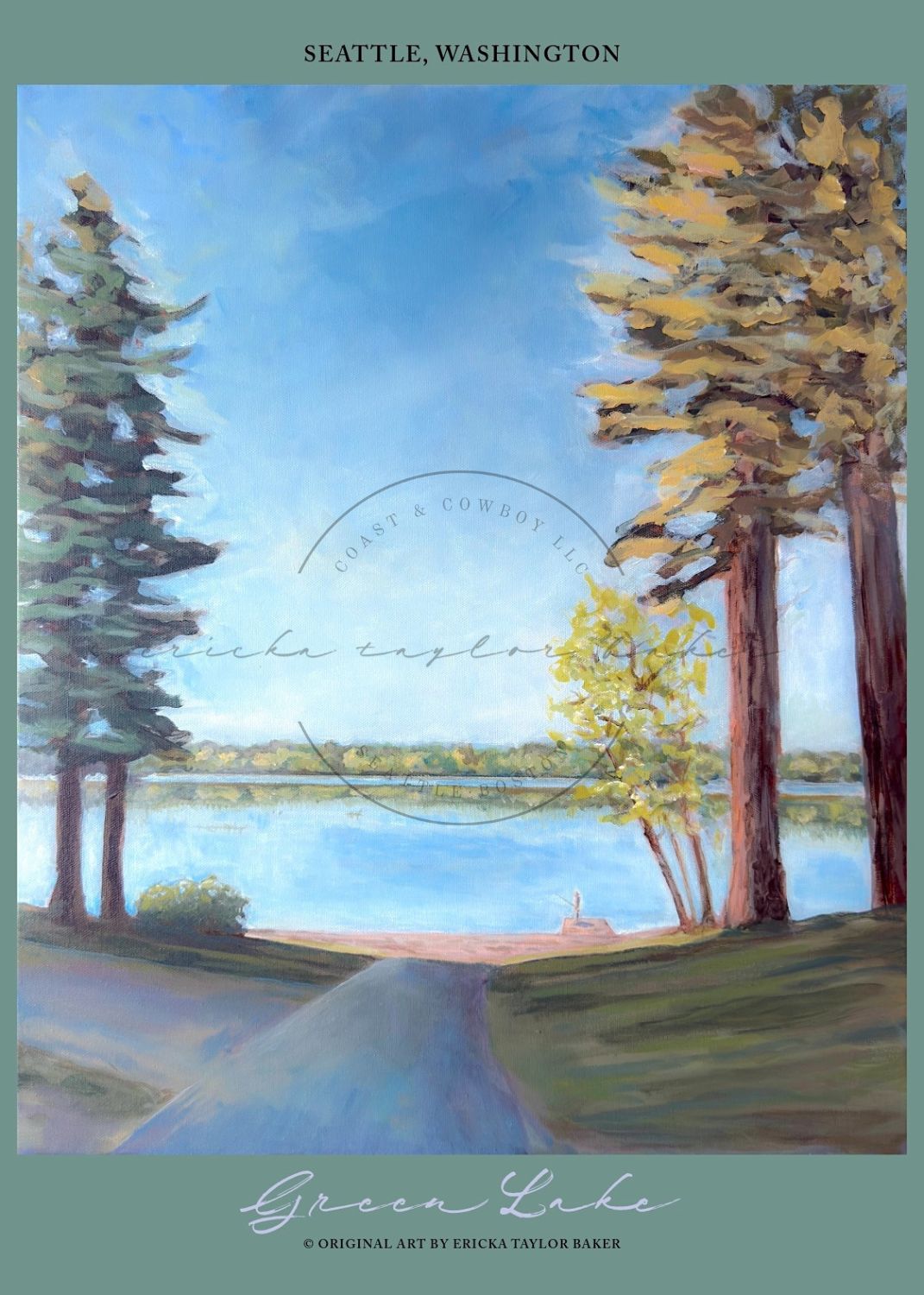 Green Lake Print