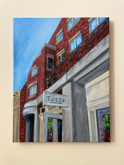 Tatte Bakery & Cafe - Original Acrylic Painting