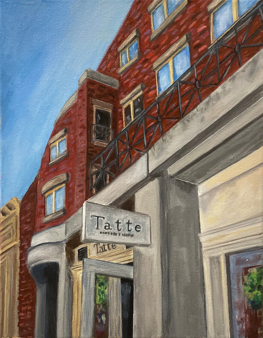 Tatte Bakery & Cafe - Original Acrylic Painting